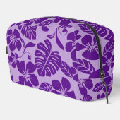 ROZE BIKINI PATROON IN PAARSE x 2 Toilettasje (Rechterhoek)