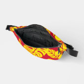 ROZE BIKINI PATROON IN ROOD/GOUD HEUPTASJE (Open)