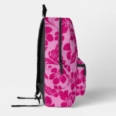 ROZE BIKINI PATROON IN ROZE x 2 Bedrukte Rugzak (Links)