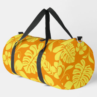 ROZE BIKINI PATROON IN TANGERINE/GEEL PLUNJEZAK