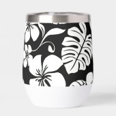 ROZE BIKINI PATROON IN ZWART (Achterkant)