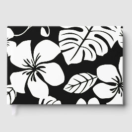 ROZE BIKINI PATROON IN ZWART EN WIT GASTENBOEK