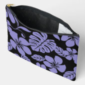 ROZE BIKINI PATROON IN ZWART/LAVENDEL ETUI (Open)