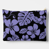 ROZE BIKINI PATROON IN ZWART/LAVENDEL ETUI (Achterkant)