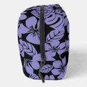 ROZE BIKINI PATROON IN ZWART/LAVENDEL TOILETTASJE (Rechts)