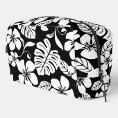 ROZE BIKINI PATROON IN ZWART TOILETTASJE (Rechterhoek)