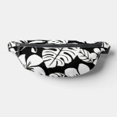 ROZE BIKINI PATROON IN ZWART/WIT HEUPTASJE (Liggend)