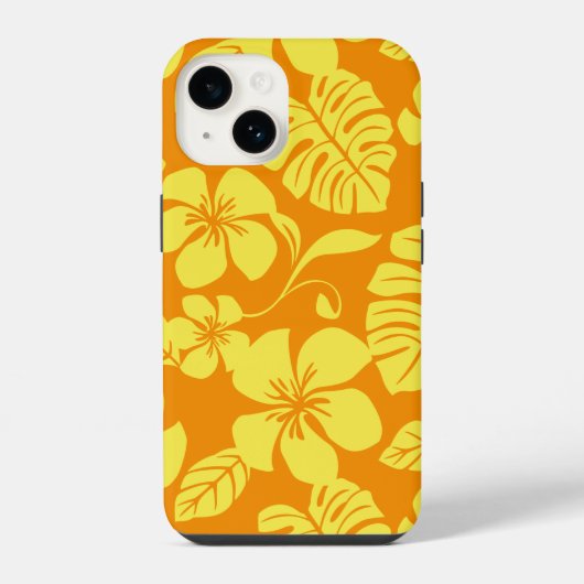 ROZE BIKINI (TANGERINE/GEEL) iPhone HOESJE (Achterkant)