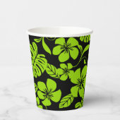 ROZE BIKINI (ZWART/LIME) PAPIEREN BEKERS (Links)