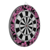 ROZE BIKINI (ZWART/ROZE) DARTBORD (Voorkant Links)