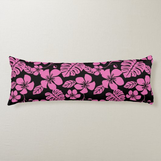 ROZE BIKINI (ZWART/ROZE) Kussen in lichaamsvorm (Voorkant)