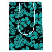 ROZE BIKINI (ZWART/TEAL) Cadeautas (Achterkant)