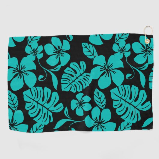 ROZE BIKINI (ZWART/TEAL) GOLFHANDDOEK (Horizontaal)