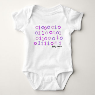 Roze binair baby slaappak romper