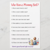 Roze Bingo en wie weet mama best Flyer (Achterkant)