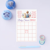 Roze Bingo en wie weet mama best Flyer (Enkel)