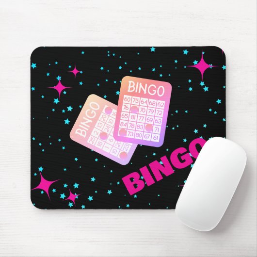 Roze Bingo Muismat (Met muis)