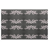 Roze Black Cherry Blossoms Pattern Fabric Stof (Fat Quarter)