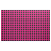 Roze Black Gingham Stof (Yard (91,4 cm))