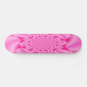 Roze Blad Kroesje Persoonlijk Skateboard (Horizontaal)