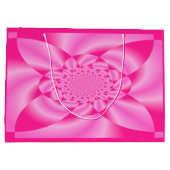 Roze Blad Kroonblad Groot Cadeauzakje (Achterkant)