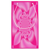 Roze Blad Kroonblad Klein Cadeauzakje (Achterkant)