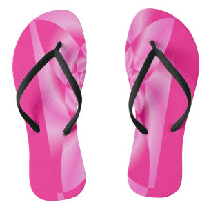 Roze Blad Kroonblad Teenslippers