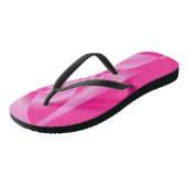 Roze Blad Kroonblad Teenslippers (Schuin)