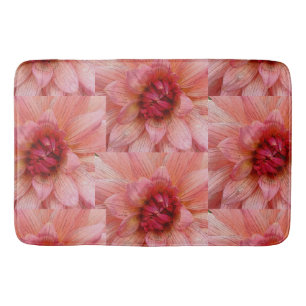 roze bladen badmat