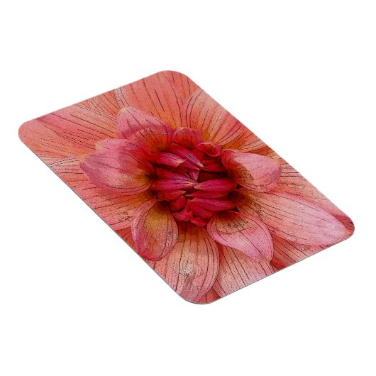 roze bladen magneet (Rechterzijde)