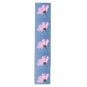 Roze bladen medium tafelloper (Voorkant)
