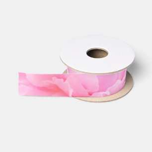 roze bladen satijnen lint