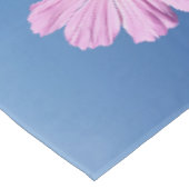 Roze bladen tafelkleed (Gekanteld)
