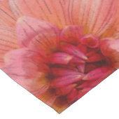 roze bladen tafelkleed (Gekanteld)