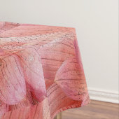 roze bladen tafelkleed (Voorbeeld)