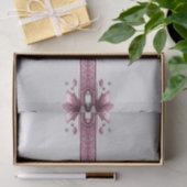 Roze Bladeren Bloeien Bloemig Tissuepapier (Geschenk)