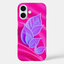 Roze bladeren - Hoesje-Mate iPhone Case