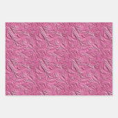 Roze bladeren inpakpapier vel (Voorkant 2)