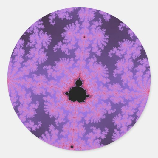 Roze Bladeren Stickers (Voorkant)