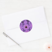 Roze Bladeren Stickers (Envelop)