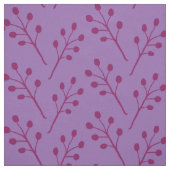 Roze bladeren stof (Swatch)