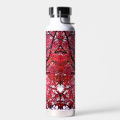 Roze bladeren waterfles (Links)