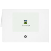 Roze blanco Kaart (Achterkant Horizontaal)