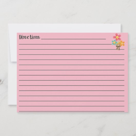 Roze blanco recept (Achterkant)