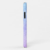 Roze Blau Geschilderde Textuur Patroon Persoonlijk Case-Mate iPhone Case (Achterkant/rechts)