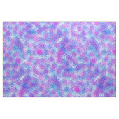 Roze, Blauw en Aqua Abstracte Splatter Stof (Fat Quarter)