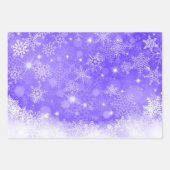 Roze blauw en lavender modern pastel inpakpapier vel (Voorkant 3)