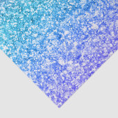 Roze blauw en Paars glitter Tissuepapier (Detail)