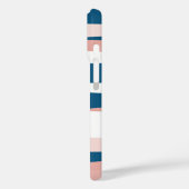 Roze blauw en wit Case-Mate iPhone case (Achterkant / Links)