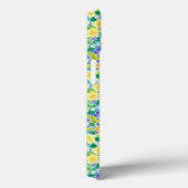  Roze Blauw Geel Primroses iPad Mini Case (Achterkant / Rechts)